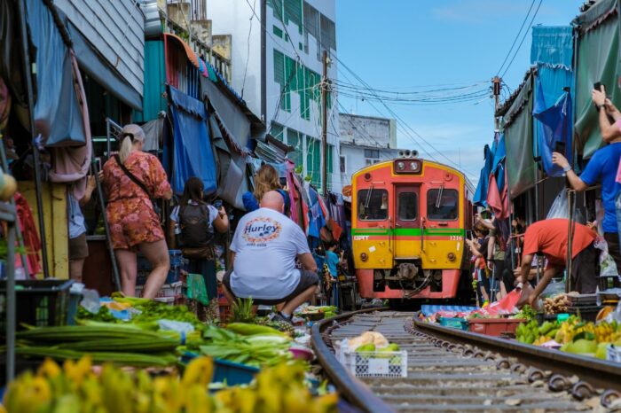 Bangkok, Damnern Saduak & Mercato della Ferrovia